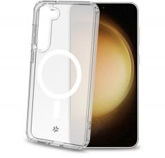 Celly - Celly Galaxy S24 Mobilskal Magsafe Gelskin - Transparent