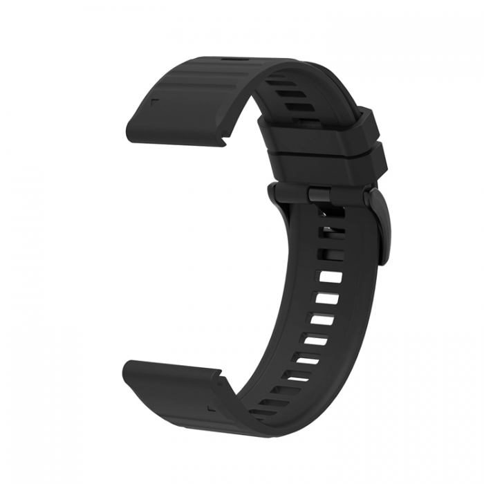 A-One Brand - Garmin Fenix 3/5X/6X/7X Pro Armband Silikon - Svart