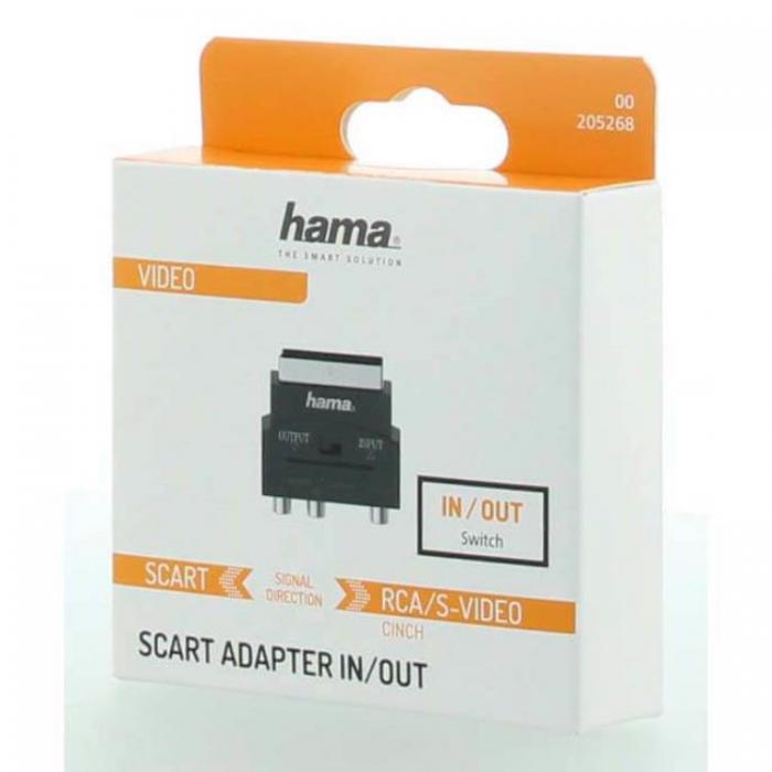 Hama - Hama Video Scart-S-VHS/3x Phono