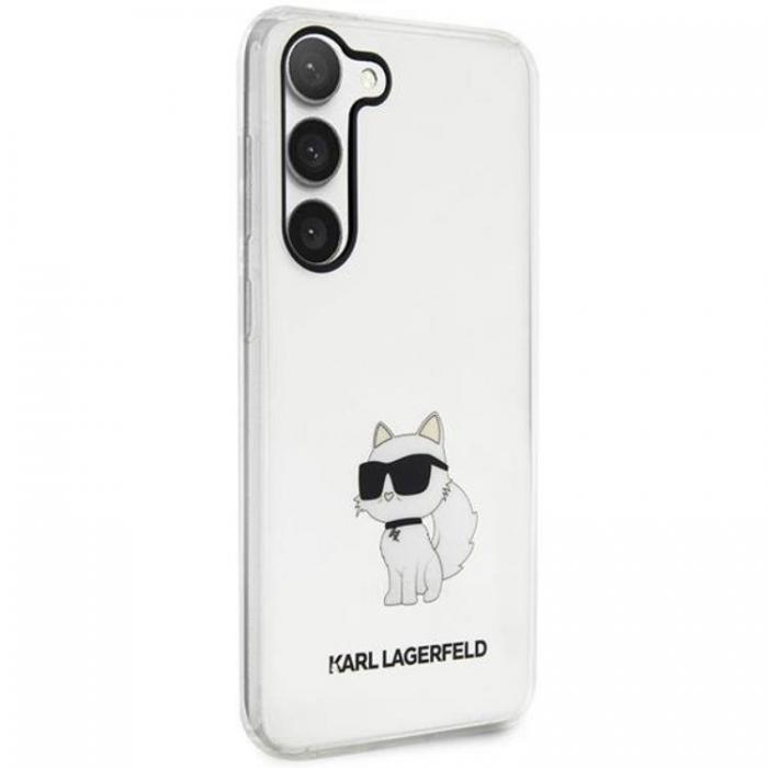 KARL LAGERFELD - Karl Lagerfeld Galaxy S23 Plus Mobilskal Ikonik Choupette - Clear