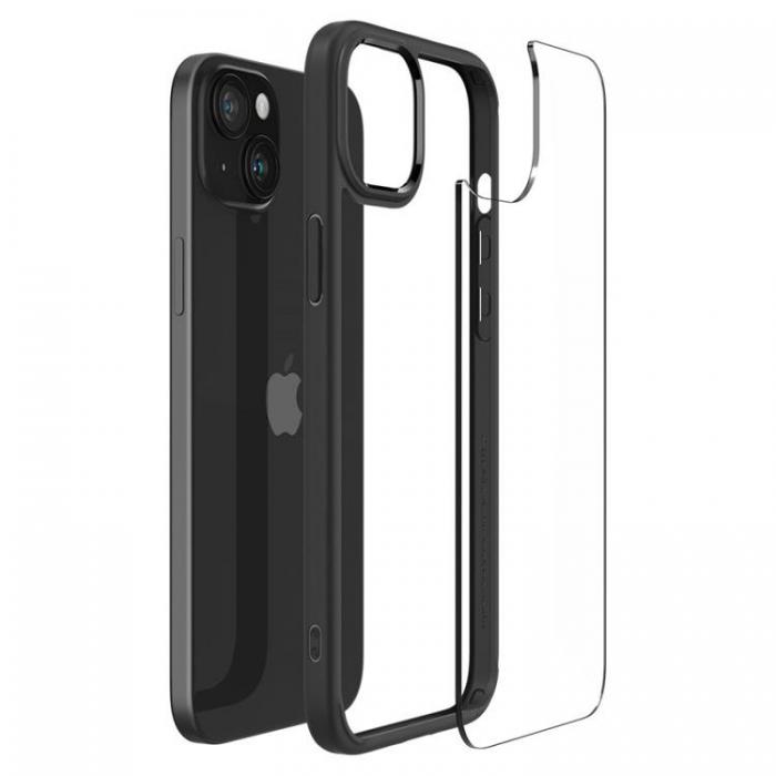 Spigen - Spigen iPhone 15 Plus Mobilskal Ultra Hybrid - Matte Svart