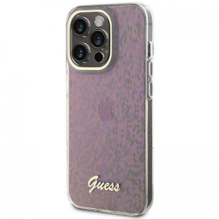 Guess - Guess iPhone 15 Pro Max Mobilskal IML Mirror Disco Iridescentgo