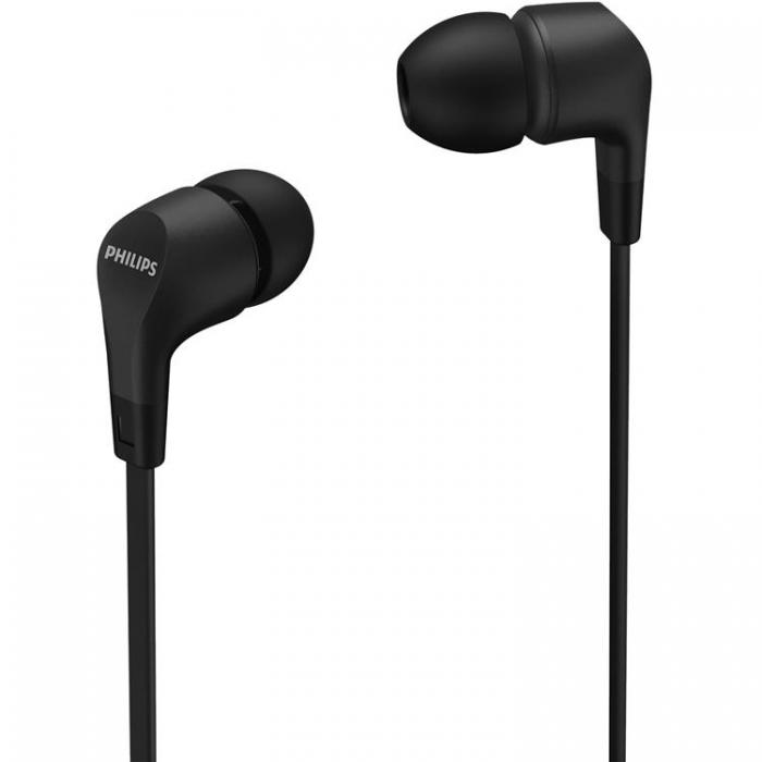 Philips - Philips Trdanslutna In-Ear-Hrlurar med inbyggd fjrrkontroll - Svart