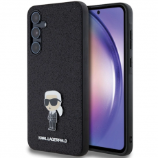 KARL LAGERFELD - Karl Lagerfeld Galaxy A55 Mobilskal Fixed Glitter Ikonik Logo Metal