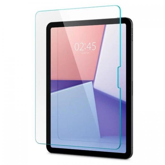 Spigen - Spigen iPad Air 11 (2024) Hrdat Glas Skrmskydd Glas.Tr Slim