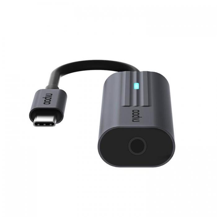 Rapoo - RAPOO Adapter UCA-1002 USB-C till 3.5 mm Ljud