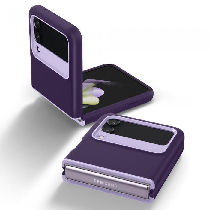 UTGATT - Spigen Galaxy Z Flip 4 Skal Caseology Nano Pop - Ljusviolett