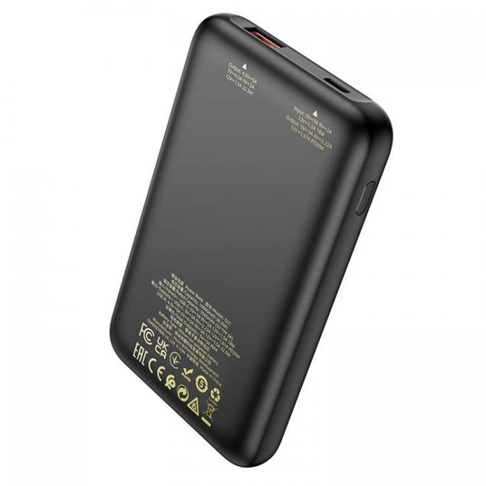 Hoco - Hoco Powerbank 10000 mAh PD QC 3.0 3A 22.5W Q21 - Svart