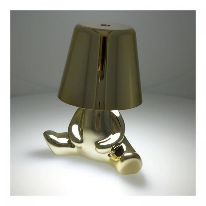 A-One Brand - Bordslampa Vid Sngen GOLD MAN Seat (model 7) MLTL