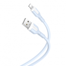 XO - XO USB Till Lightning 1m Kabel 2.1A NB212- Blå