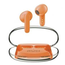 Awei - Awei TWS Bluetooth In-Ear Hörlurar T85 ENC - Orange