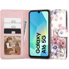 Tech-Protect - Tech-Protect Galaxy A16 4G/5G Plånboksfodral - Blossom Flower