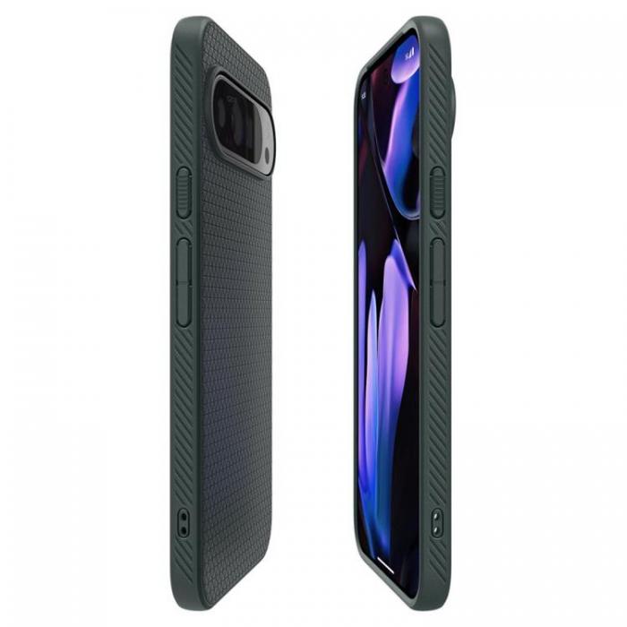 Spigen - Spigen Google Pixel 9/9 Pro Mobilskal Liquid Air - Abyss Grn