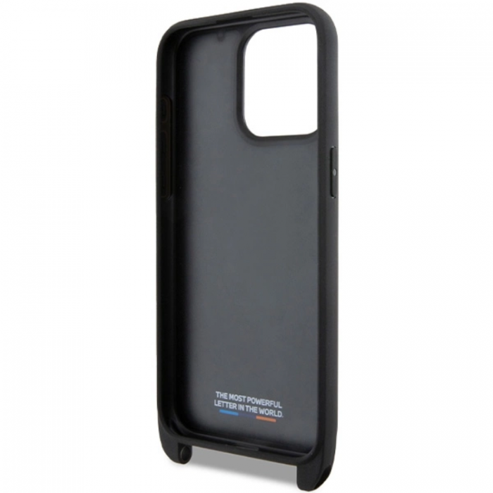 BMW - BMW iPhone 15 Pro Halsbandsskal M Edition Carbon Stripe