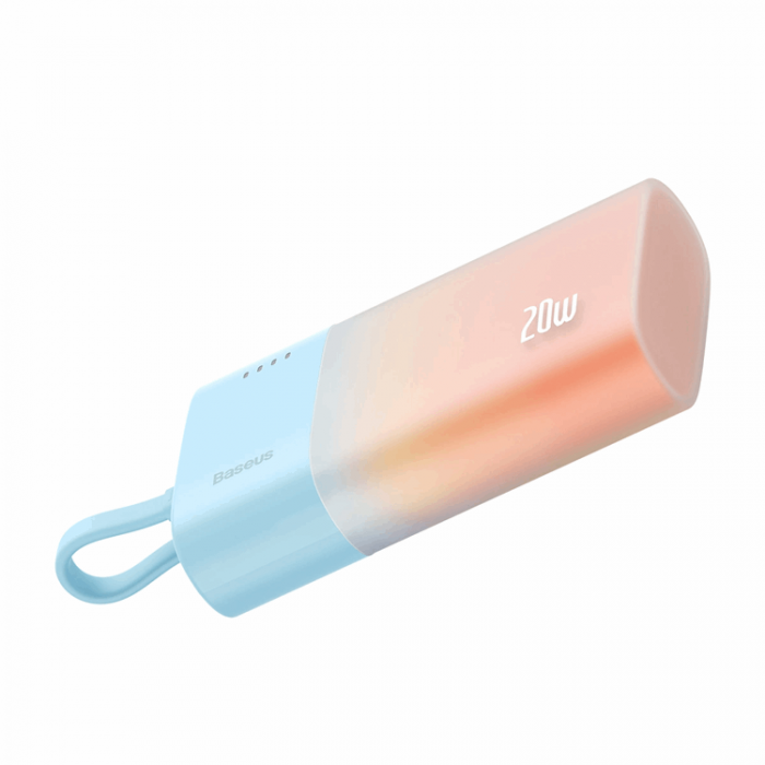 BASEUS - Baseus Powerbank 5200mAh Popsicle 20W - Bl/Orange