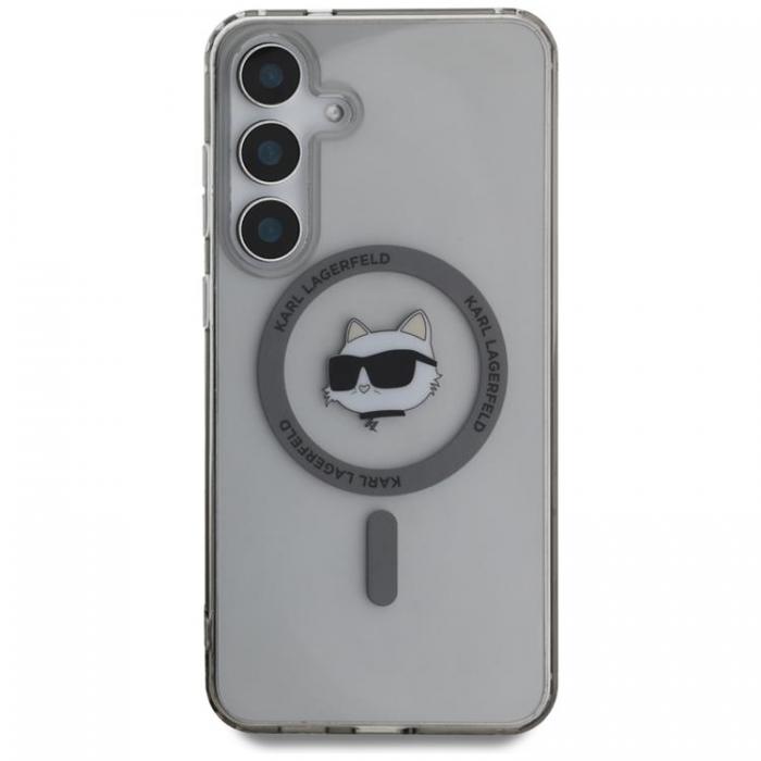 KARL LAGERFELD - Karl Lagerfeld Galaxy S25 Plus Mobilskal MagSafe Choupette Printed Logo - Svart