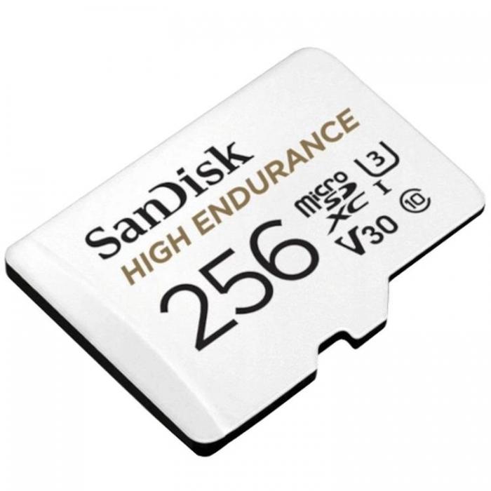 Sandisk - Sandisk Minneskort microSD 256GB 100MB/s med Adapter