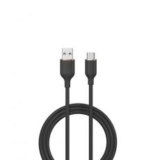 Devia - Devia USB Till USB-C 20W 1.2m Kabel 2.4A Jelly EC629 - Svart