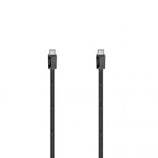 Hama - Hama USB-C till USB-C kabel USB 3.2 Gen2 10 Gbit/s 1m - Svart