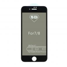 OEM - 5D Härdat Glas till iPhone 7/8 Privacy Svart