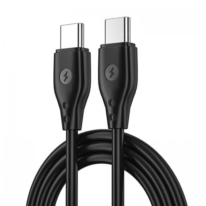 WIWU - WIWU USB-C Till USB-C 67W Kabel 1m Pioneer - Svart