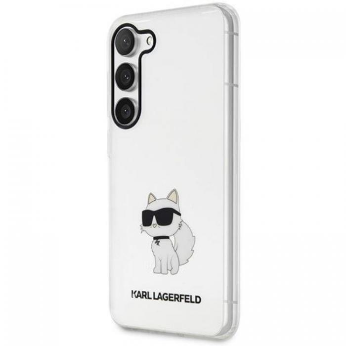 KARL LAGERFELD - Karl Lagerfeld Galaxy S23 Plus Mobilskal Ikonik Choupette - Clear