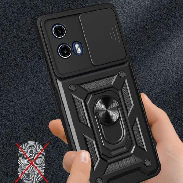 Tech-Protect - Tech-Protect Motorola Edge 50 Fusion 5G Mobilskal Camshield Pro - Svart