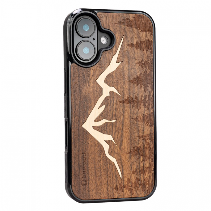 Bewood - Bewood iPhone 16 Mobilskal Berg Imbuia