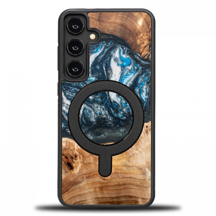 Bewood - Bewood Galaxy S24 Plus Mobilskal MagSafe Unique Planets Earth