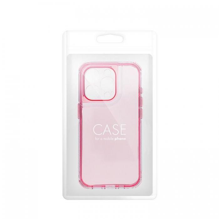 A-One Brand - iPhone 16 Plus Mobilskal Matrix Clear - Rosa