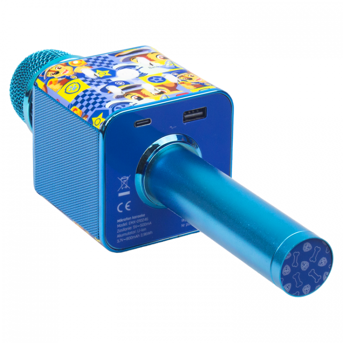 PAW PATROL - Paw Patrol Karaoke Bluetooth-Mikrofon med Hgtalare - Bl