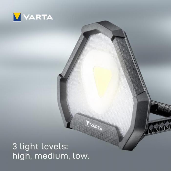 VARTA - Varta Work Flex Stadium Light Arbetsbelysning uppladdningsbar IP54 1450 lm