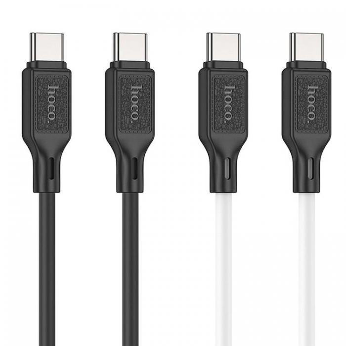 Hoco - HOCO USB-C Till USB-C 60W 1m Kabel 3A X90 - Svart