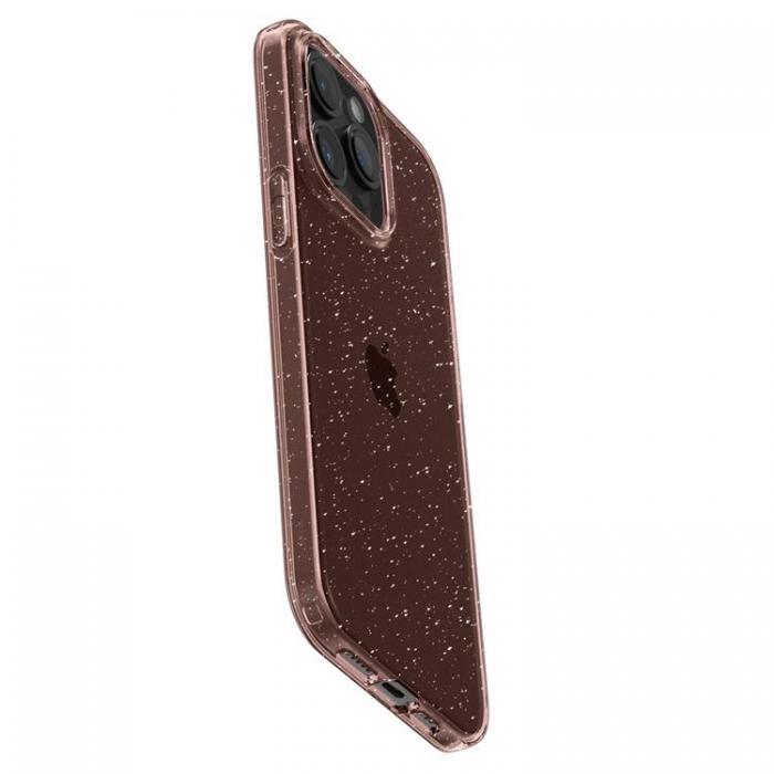 Spigen - Spigen iPhone 15 Pro Mobilskal Liquid Crystal - Rosa