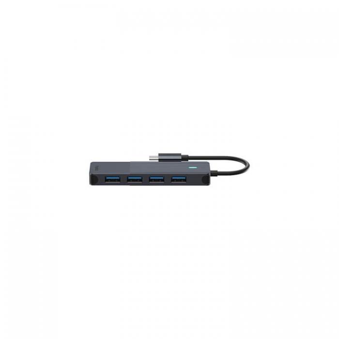 Rapoo - RAPOO UCH-4001 USB-C till USB-A Hubb