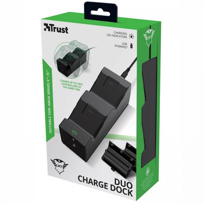 Trust - TRUST GXT 250 Duo Charging Dock Xbox Series X/S