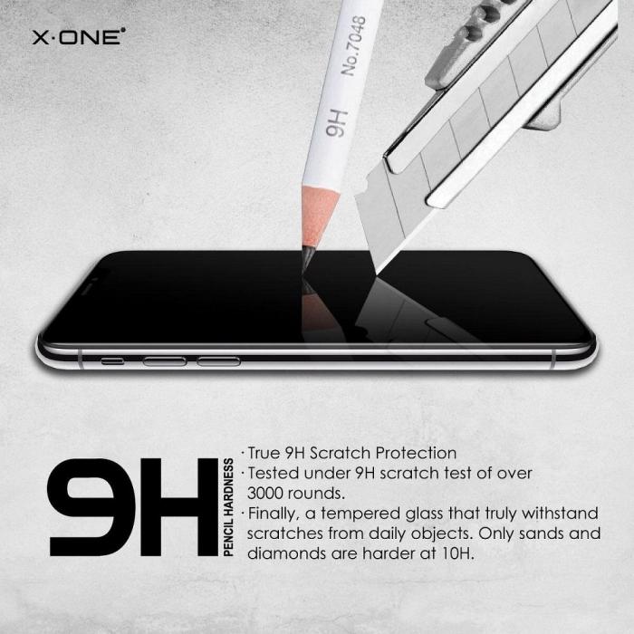 X-One - X-ONE Full Cover matt Hrdat Glas till iPhone 11 Pro (full glue)