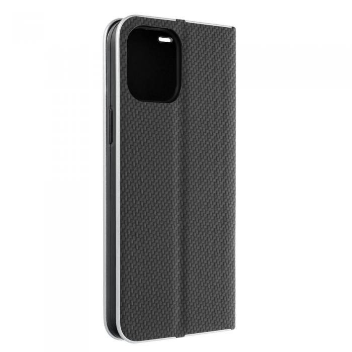 OEM - Forcell iPhone 14 Pro Plnboksfodral Luna Carbon Svart