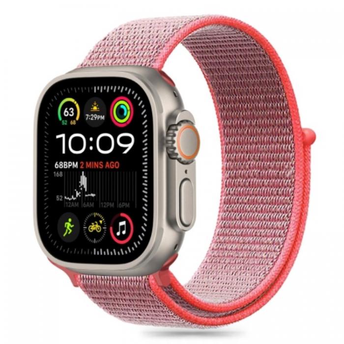 Tech-Protect - Tech-Protect Apple Watch (40/41/42mm) Armband Nylon - Hot Rosa