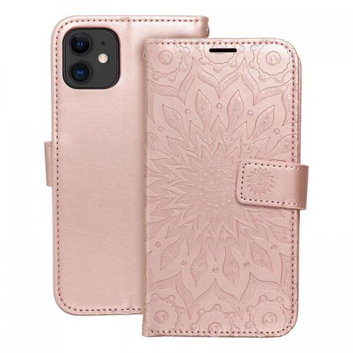 OEM - iPhone 11 Plnboksfodral Mezzo Mandala - Rose Guld