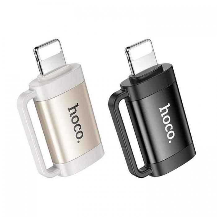 Hoco - Hoco Adapter OTG Lightning Till USB-C 2A UA31B - Gr