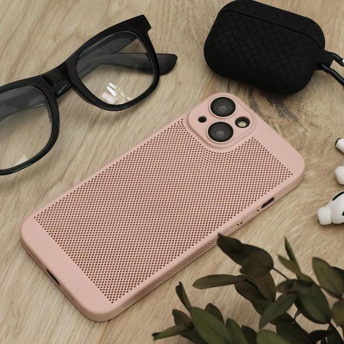 OEM - Porous Skalfr iPhone 11 Rosa