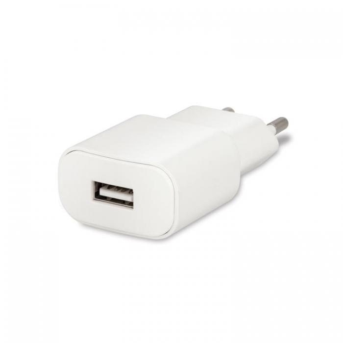 Forever - Forever Vggladdare MicroUSB 2A med Kabel - Vit