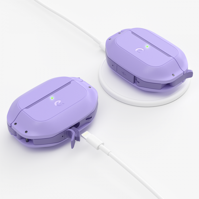 KeyBudz - Keybudz AirPods Pro 2 Skal Element - Lavendel