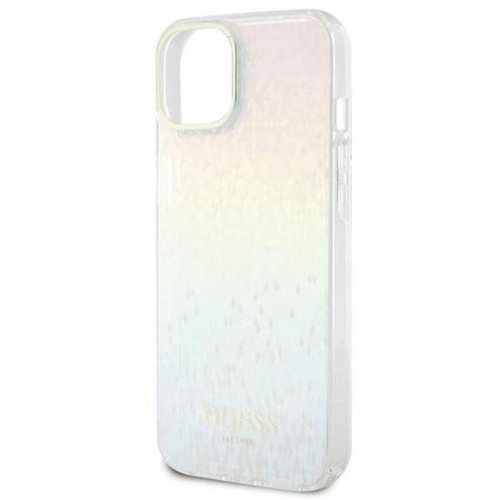 Guess - Guess iPhone 15 Mobilskal IML Mirror Disco Iridescent - Flerfrgad