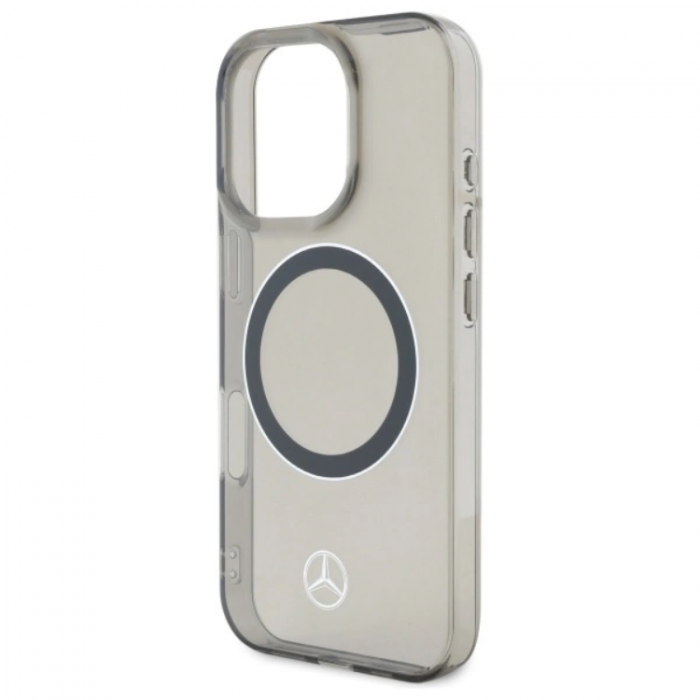 Mercedes - Mercedes iPhone 16 Pro Mobilskal Magsafe Printed Logo - Svart