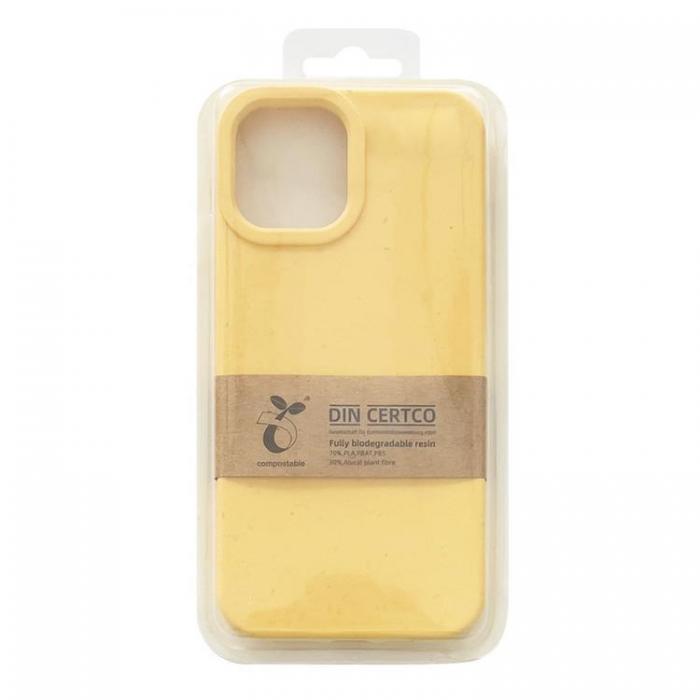 OEM - iPhone 14 Plus Skal Eco Silikon Degradable - Gul