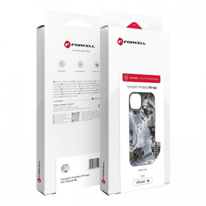 Forcell - Forcell iPhone 16 Pro Max Mobilskal MagSafe Mirage - Silver