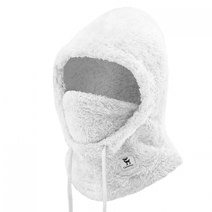 Qunature - Qunature Ski Balaclava Storlek M Arctic Velvet - Vit