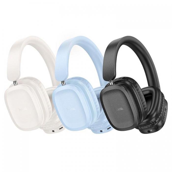 Hoco - Hoco Over-Ear Hrlurar Trdlsa Bluetooth W51 - Milky Vit